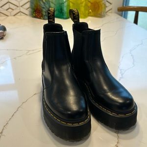 Doc Marten platform slip on Chelsea boot